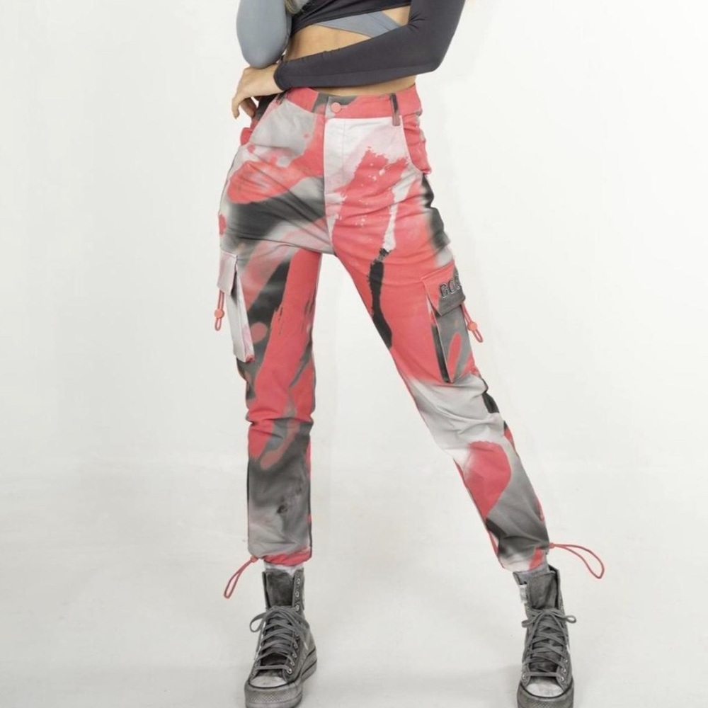 Camo cargo pants